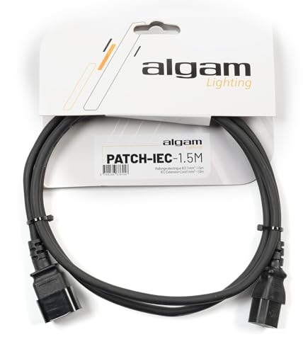ALGAM LIGHTING Cavo patch IEC 1 mm² – 1,5 m - Maison & Cuisine Amazon Italie à 3.24€