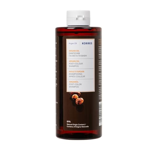 KORRES Argan Oil Shampoo, Cleansing and Care for Coloured... - Beauté & Parfums Amazon Royaume-Uni à 16.99€