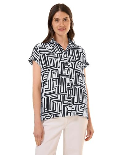 Cecil B345654 Camicia da Donna, Universal Blue - Mode & Vêtements Amazon Italie à 20.07€
