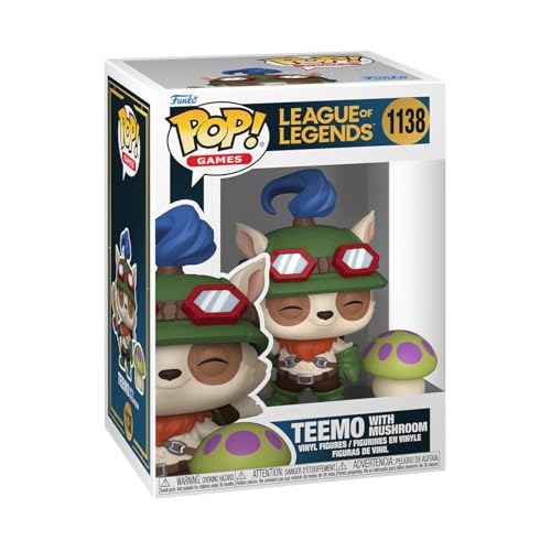 Funko POP! & Buddy: League of Legends- Teemo with Shroom... - Jouets & Jeux en promo à 5.00€