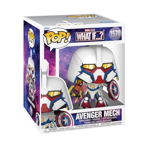Funko Pop! Super: What If - Super Mech - Marvel... - Jouets & Jeux en promo à 4.99€