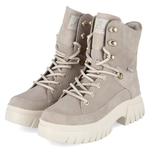 Rieker W1871, Barca da Motociclista Donna, Beige, 41 EU - Auto & Moto en promo à 51.71€