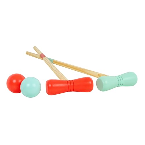 TP Jeu de Croquet en Bois FSC® - Jouets & Jeux Amazon France à 19.92€