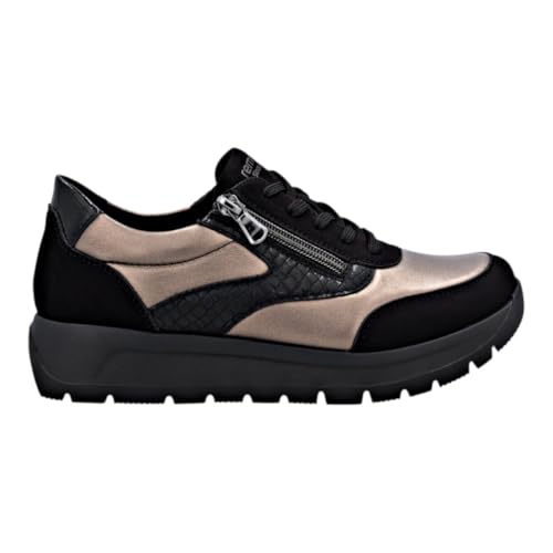 Remonte D2v02, Scarpe Basse Donna, Nero, 39 EU - Nouvelle promo Amazon à 18.60€