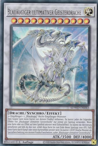 SDWD-DE043 - Blauäugiger ultimativer Geisterdrache (V.2)... - Jeux Vidéo & Consoles en promo à 1.94€
