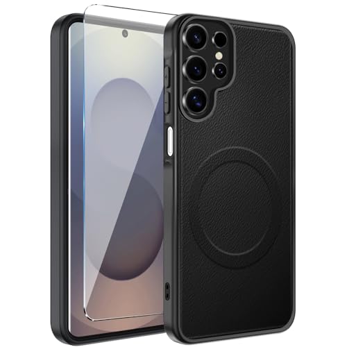 Funda de piel para Samsung Galaxy S25 Ultra con protector... - High-Tech & Électronique en promo à 9.87€