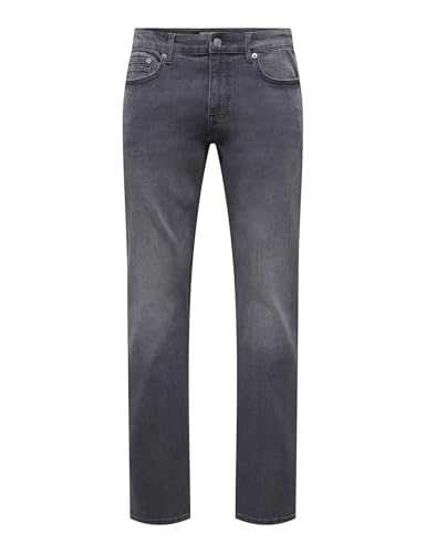 ONLY & SONS Onsweft Reg. Jax Box Pim DNM, Denim Grigio... - Amazon Italy à 10.41€