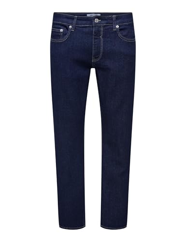ONLY & SONS Onsweft Reg. Jax Box PIM DNM, Bleu foncé Denim... en promo à 12,04€ (-55%) sur Amazon FR
