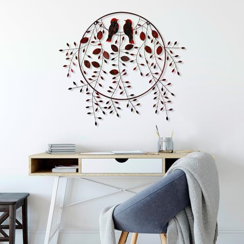 Accessoire mural décoratif en métal fait à la main, 75 x 86... - Maison & Cuisine Amazon France à 63.53€