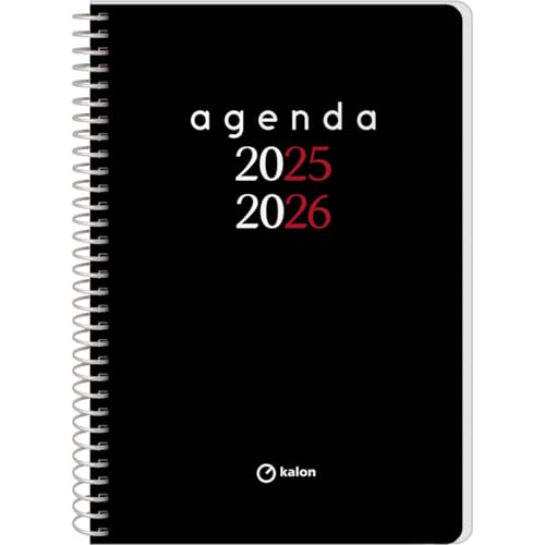 Q Kalon - Schulagenda 2025 2026 - Tagesansicht, Größe A5... - Maison & Cuisine Amazon Allemagne à 1.16€