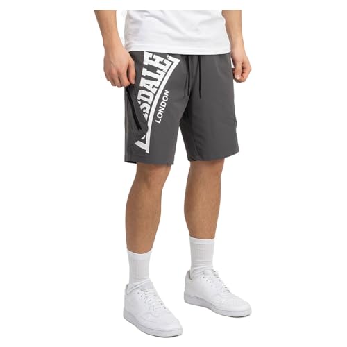 Lonsdale Alresford Pantaloncini, Antracite/Bianco, 3XL Uomo - Maison & Cuisine en promo à 11.90€