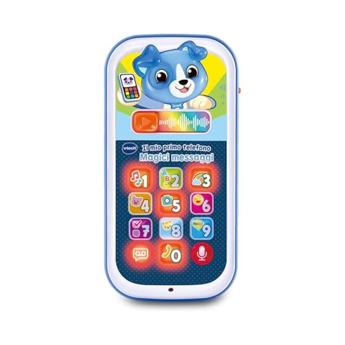 VTech Mon Premier téléphone - Messages Magiques Bleu... - Nouvelle promo Amazon à 18.32€