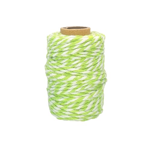 MEGACREA - Cuerda de algodón, bicolor, color verde claro y... - Loisirs Créatifs Amazon Espagne à 2.68€