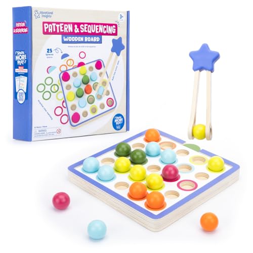 Learning Resources Muster & Sequenzen Holzbrett, Montessori... - Toys & Games Amazon Germany à 11.69€