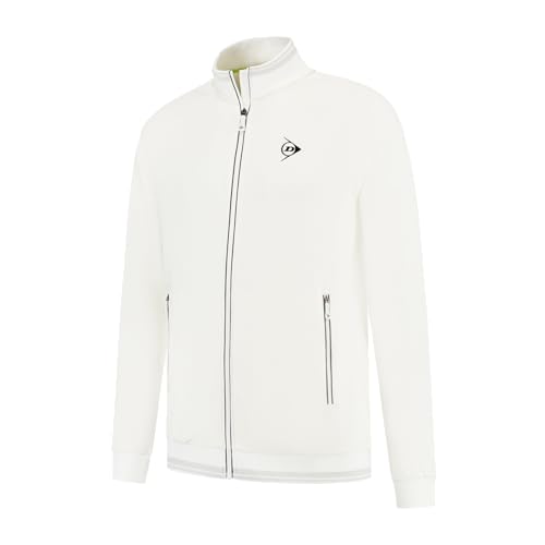 DUNLOP Chaqueta De Tenis De Punto Club Para Hombre, Blanco... - Amazon Espagne à 22.95€