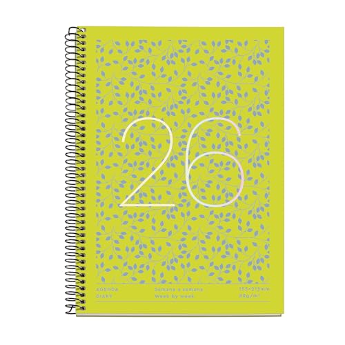 Miquelrius - Agenda 2026 18 Meses, Tamaño A5+, Planificador... - Auto & Moto en promo à 6.40€
