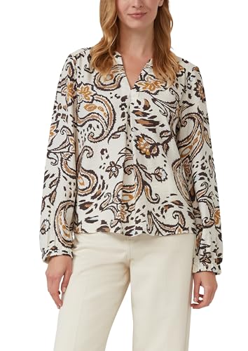 s.Oliver Strukturierte Viskosemix-Bluse mit All-Over-Print - DIY & Tools Amazon Germany à 21.99€