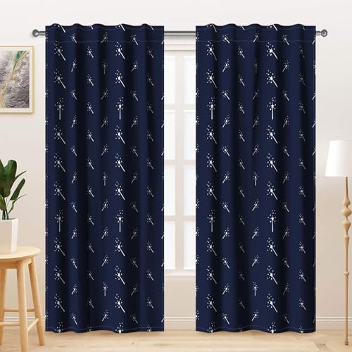 Kzzfqxb Rideaux Noirs 2 Panneaux 107×215cm, de Couleur... - Maison & Cuisine Amazon France à 9.99€