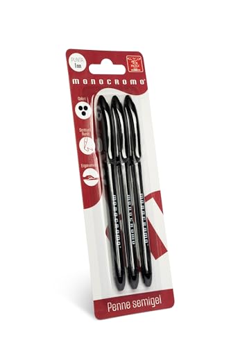 Pigna, Penna con inchiostro Semi-Gel, Blister da 3 Pezzi... - Amazon Italy à 3.93€
