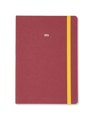 Letts of London Raw A5 week to view 2026 diary - Berry... - Amazon Royaume-Uni à 3.60€