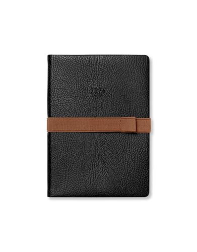 Letts of London Oslo A6 week to view 2026 diary - Black... - Amazon Royaume-Uni à 3.60€
