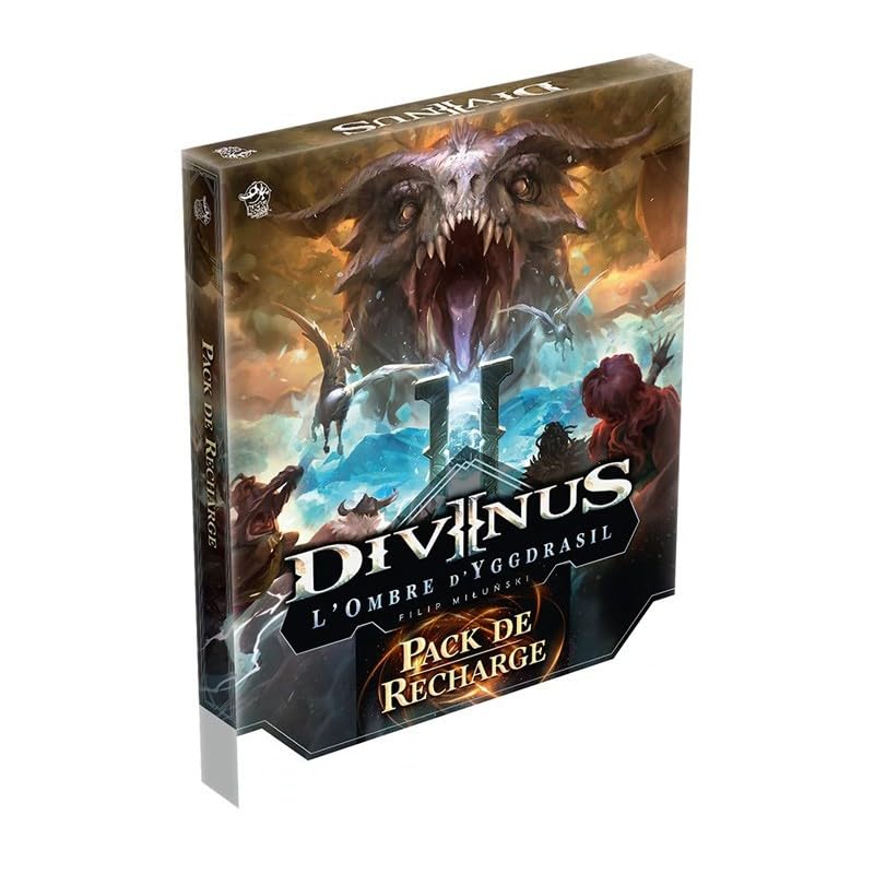 LUCKY DUCK GAMES | Divinus - L’Ombre d’Yggdrasil | Pack de... - Jouets & Jeux en promo à 10.73€