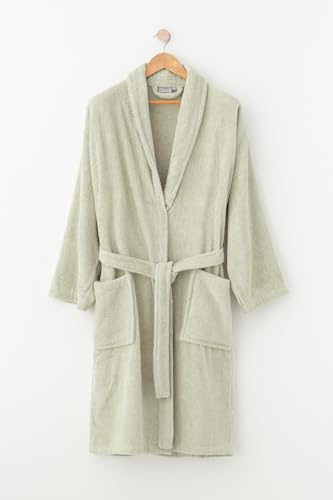 Albornoz 100% Algodón T-M Aguamarina - Amazon Italie à 17.60€