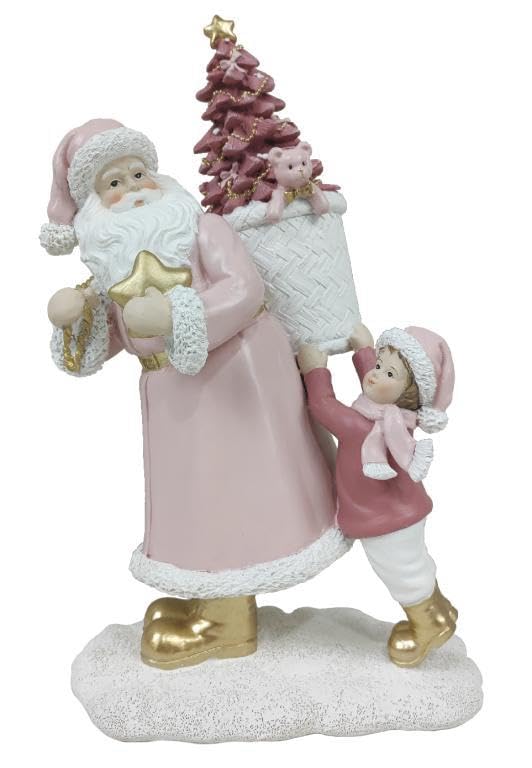 FIGURA RESINA 12X9X19 SANTA 2 SURT. - Jouets & Jeux Amazon Allemagne à 8.86€