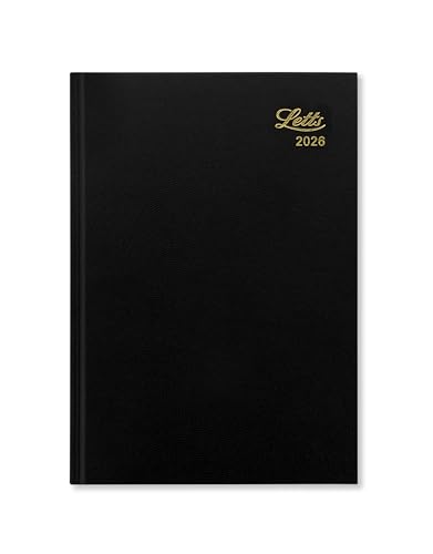 Letts of London Standard A5 week to view 2026 diary - Black... - Amazon Royaume-Uni à 3.45€