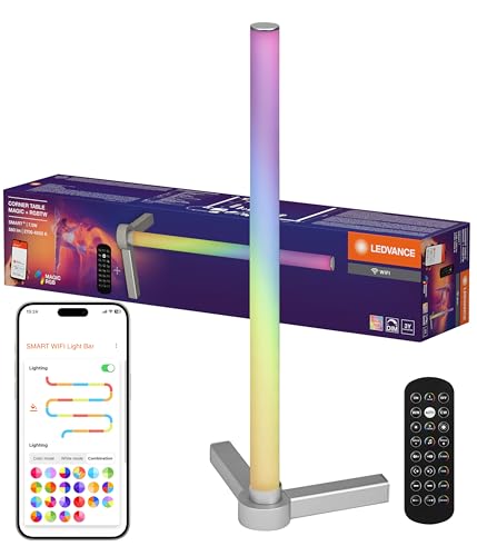 LEDVANCE SMART WIFI CORNER TABLE Magic RGB Silver... - High-Tech & Électronique Amazon France à 24.69€