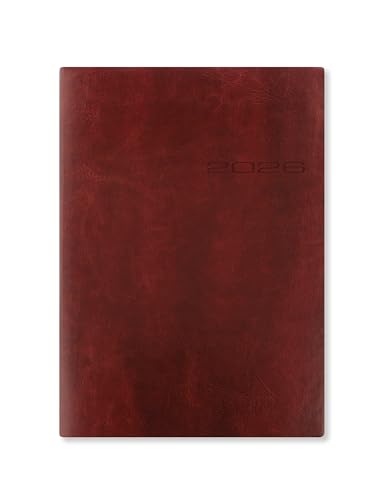 Letts of London Lecassa A5 week to view 2026 diary - Brown... - Amazon Royaume-Uni à 4.95€