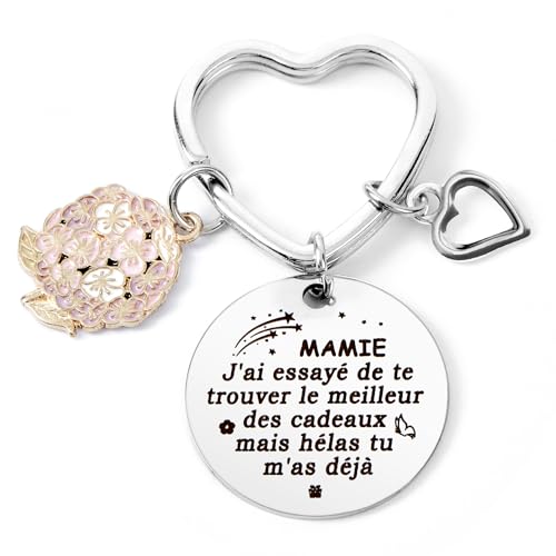 Cadeau Mamie Porte-clés Grand-Mère Personalisé Noël - Bricolage & Outils Amazon France à 3.99€