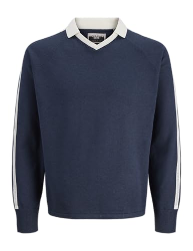 JACK & JONES Jcocrest Knit Football Polo, Espacio Exterior... - Sports & Fitness en promo à 12.64€