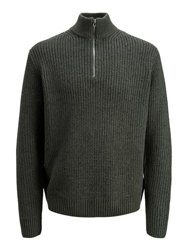 JACK & JONES Jorbleecker Knit Half Zip Bf - Amazon Allemagne à 16.77€