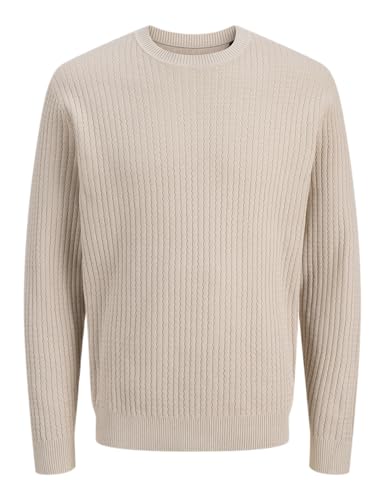 JACK & JONES Jprblubarkley Knit Crew Neck Ch - Deal du jour à 13.02€