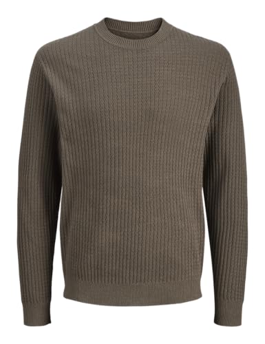 JACK & JONES Jprblubarkley Knit Crew Neck Ch, Crocodile, XS... - Amazon Espagne à 7.56€