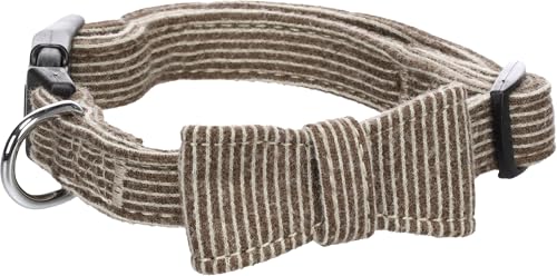 Collier Chien – Herbert Noeud Brun Clair XS | 25-40cm x... - Animalerie en promo à 5.52€