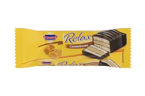 KuchenMeister Relax Caramelcreme Kuchen Riegel 32g |... - Épicerie Amazon Allemagne à 0.59€