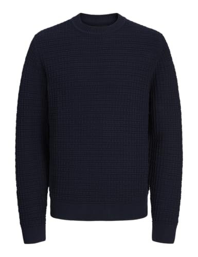 JACK & JONES Jprblabruce Knit Structure Crew Neck - Réduction -74% à 13.03€