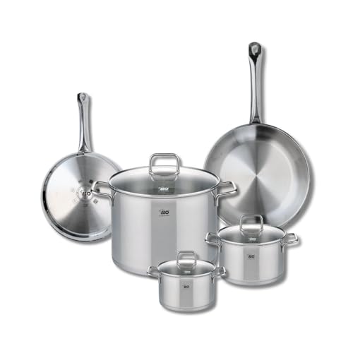 ELO 9503750 Kochgeschirr-Set, 5-teilig, 2 Bratpfannen 24... - Home & Kitchen Amazon Germany à 75.56€