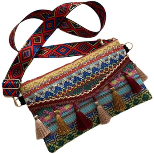 Abbdbd Bolso De Hombro con Flecos Vintage para Mujer, Bolso... en promo à 9,60€ (-90%) sur Amazon ES