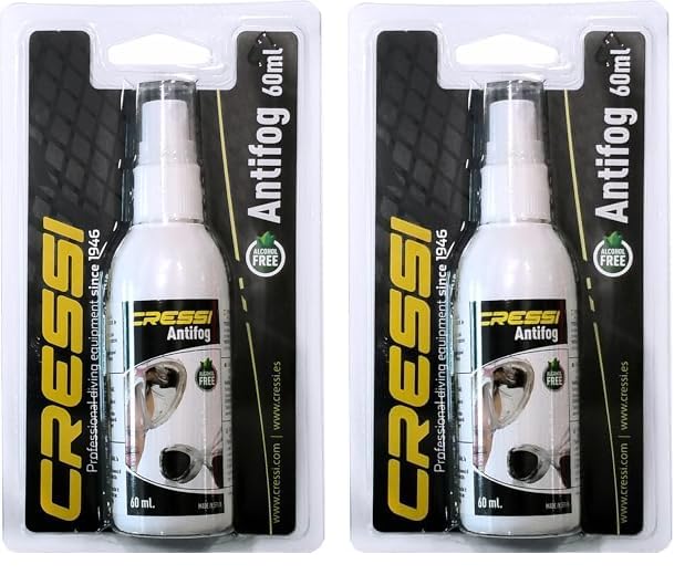 Cressi Sub S.p.A. Spray antibuée Blanc 60 ml (L'emballage... - Sports & Fitness Amazon France à 10.24€