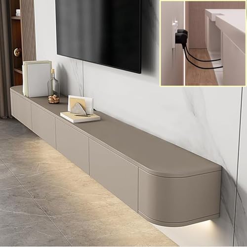 XDXINY Console multimédia TV flottante - Meuble TV mural... - High-Tech & Électronique en promo à 50.00€