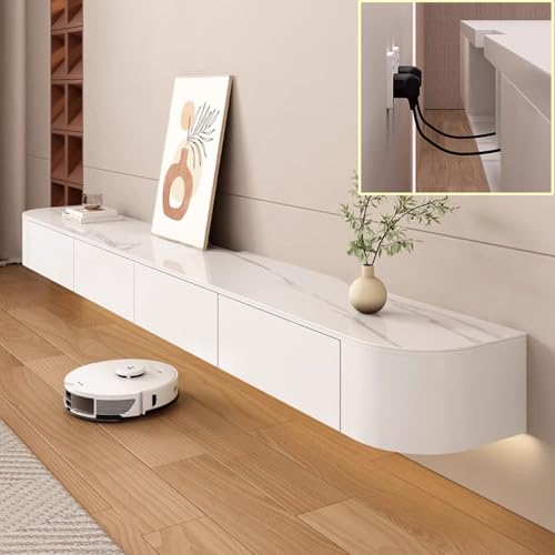 XDXINY Meuble TV multimédia flottant - Meuble TV mural... - High-Tech & Électronique en promo à 50.00€