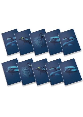 Pigna, Maxi cuaderno monocromo azul, A4, papel interior 100... - Fournitures Bureau Amazon Espagne à 6.30€