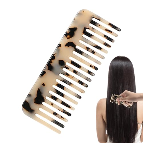 Hair Detangling Comb - Wide Tooth Comb, Antistatic Marbled... - Beauté & Parfums Amazon Espagne à 2.79€