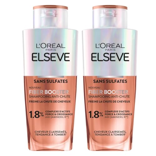 L'ORÉAL PARIS – Elseve Fiber Booster - Lot de 2 Shampooings... - Beauté & Parfums en promo à 20.98€