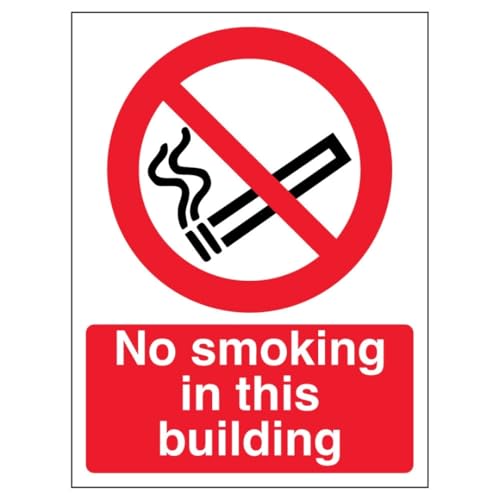 V Safety Eco-Friendly No Smoking In this Building... - Nouvelle promo Amazon à 2.31€