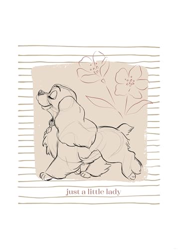 Komar Wandbild- Disney Lady and the Tramp just a Little... - Home & Kitchen Amazon Germany à 12.05€