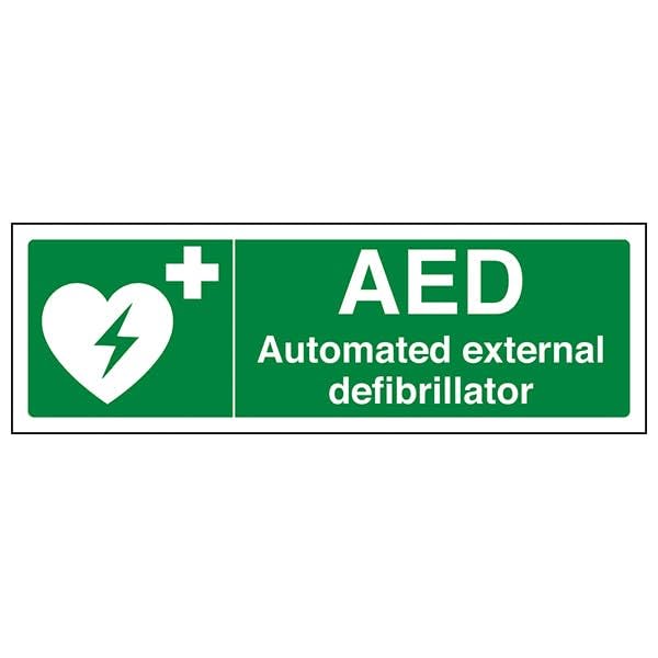 V Safety AED Automated External Defibrillator - Landscape... - Maison & Cuisine Amazon Royaume-Uni à 2.58€